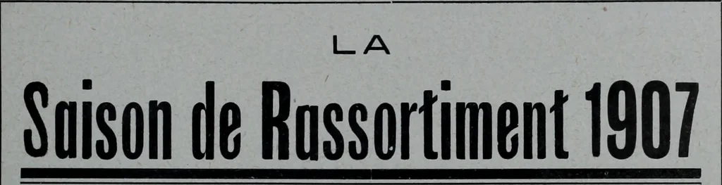 An illustration from Tissus et nouveauts 1907, 1907, leaf 648