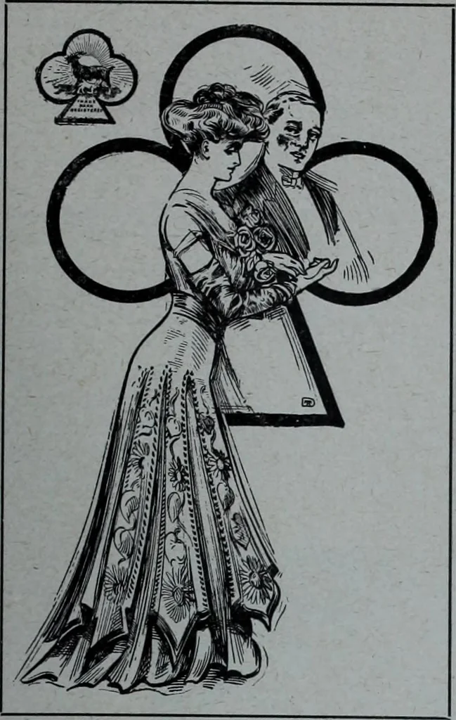 An illustration from Tissus et nouveauts 1907, 1907, leaf 650