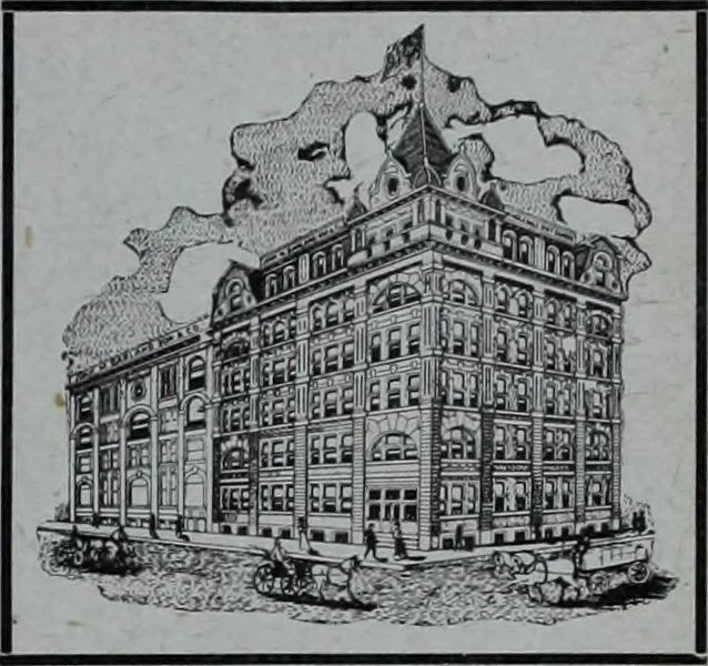 An illustration from Tissus et nouveauts 1907, 1907, leaf 654
