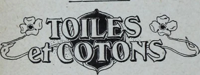 An illustration from Tissus et nouveauts 1907, 1907, leaf 655