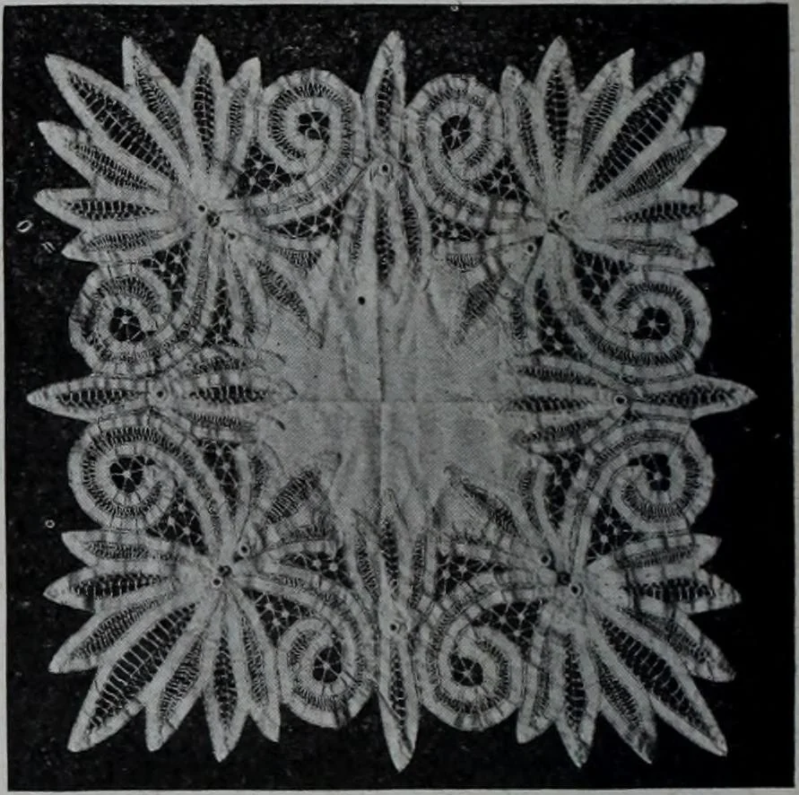 An illustration from Tissus et nouveauts 1907, 1907, leaf 661