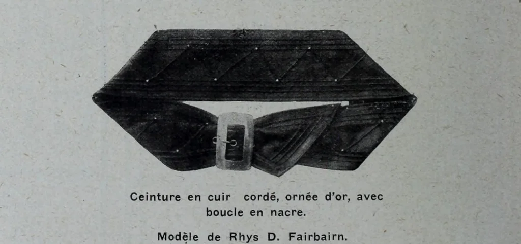 An illustration from Tissus et nouveauts 1907, 1907, leaf 701