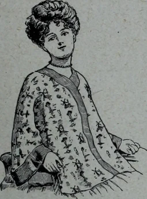 An illustration from Tissus et nouveauts 1907, 1907, leaf 708