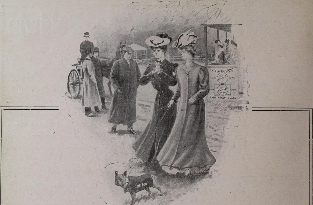 An illustration from Tissus et nouveauts 1907, 1907, leaf 725