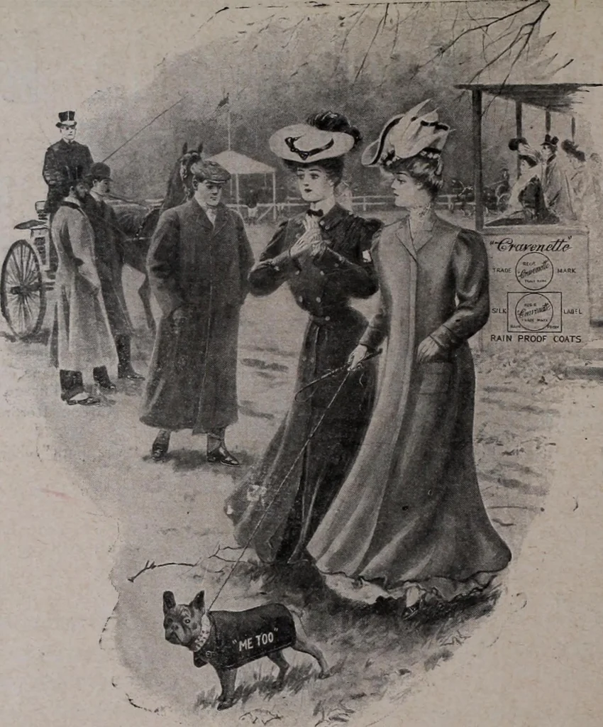 An illustration from Tissus et nouveauts 1907, 1907, leaf 777
