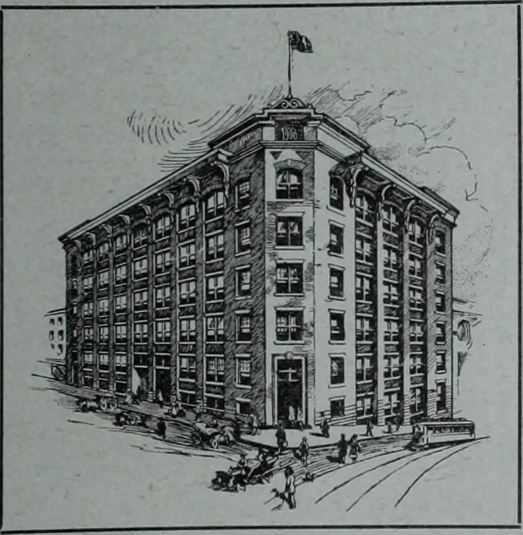 An illustration from Tissus et nouveauts 1907, 1907, leaf 86