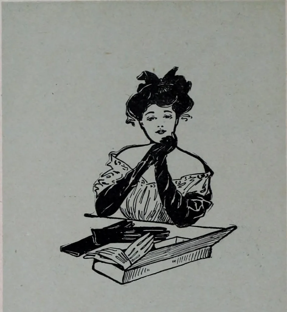 An illustration from Tissus et nouveauts 1908, 1908, leaf 119