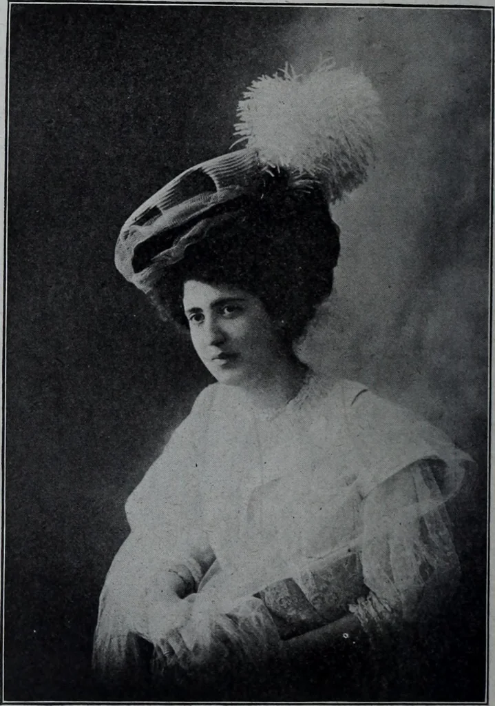 An illustration from Tissus et nouveauts 1908, 1908, leaf 127