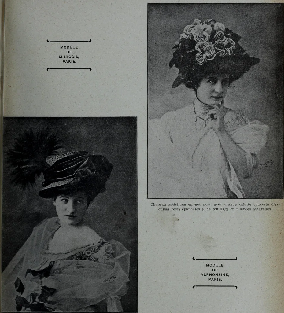 An illustration from Tissus et nouveauts 1908, 1908, leaf 184