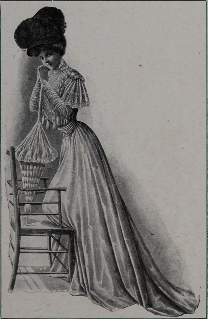 An illustration from Tissus et nouveauts 1908, 1908, leaf 226