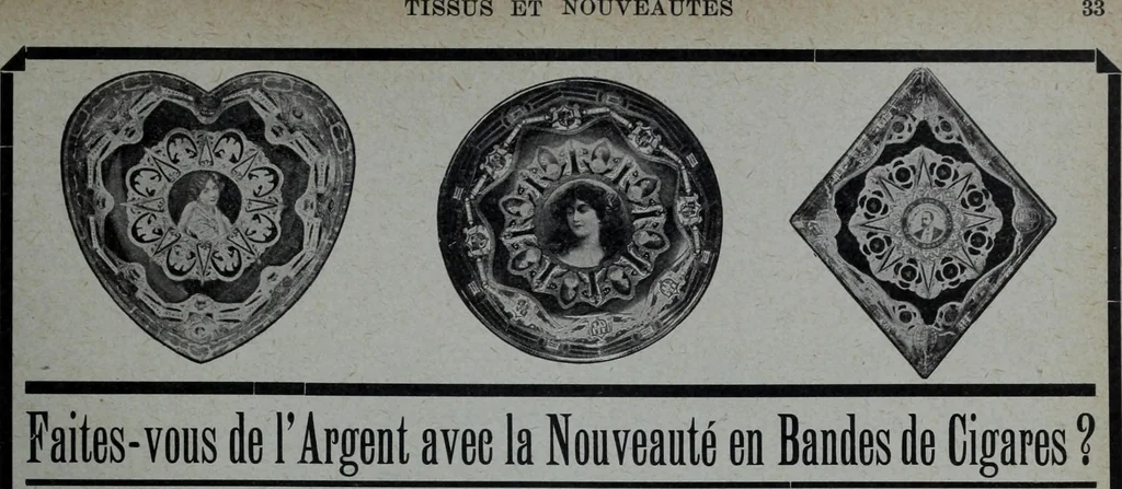 An illustration from Tissus et nouveauts 1908, 1908, leaf 258