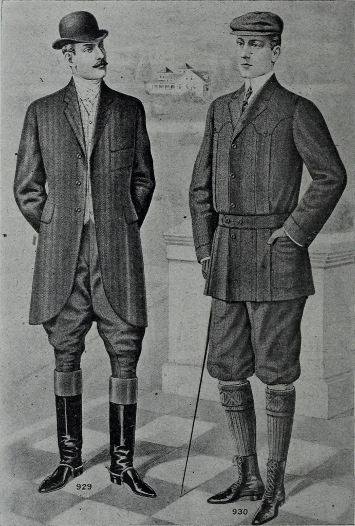 An illustration from Tissus et nouveauts 1908, 1908, leaf 259