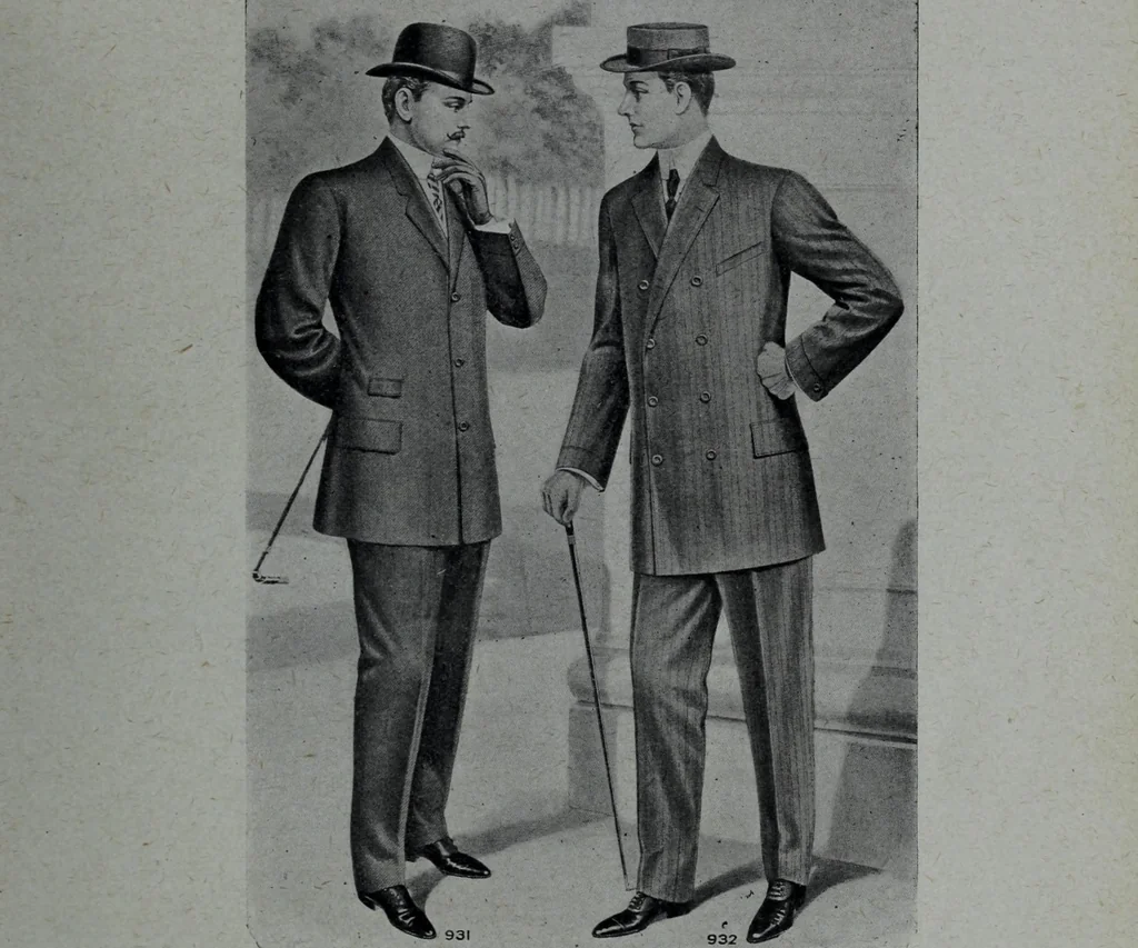 An illustration from Tissus et nouveauts 1908, 1908, leaf 260
