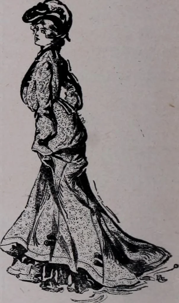 An illustration from Tissus et nouveauts 1908, 1908, leaf 275