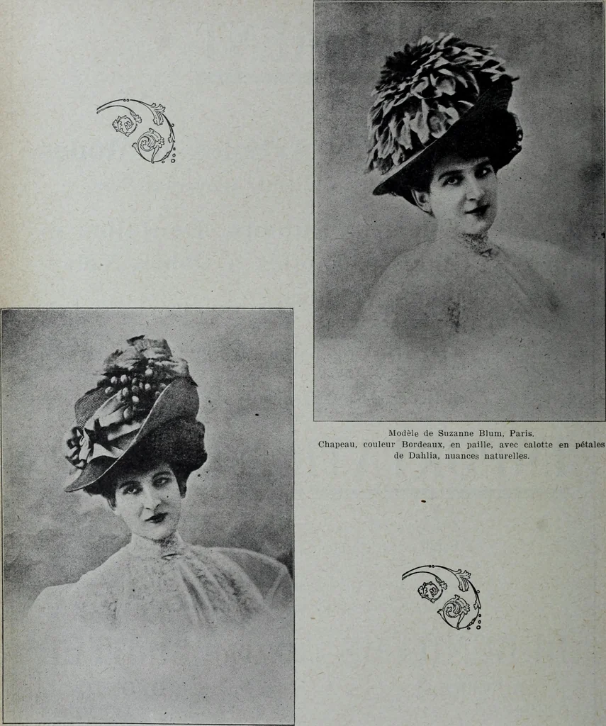 An illustration from Tissus et nouveauts 1908, 1908, leaf 283