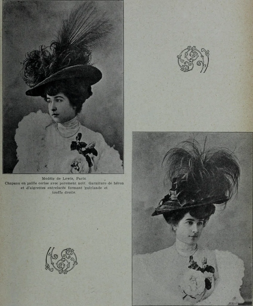 An illustration from Tissus et nouveauts 1908, 1908, leaf 284