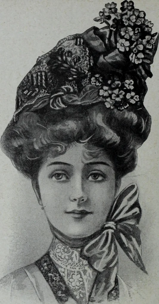 An illustration from Tissus et nouveauts 1908, 1908, leaf 299