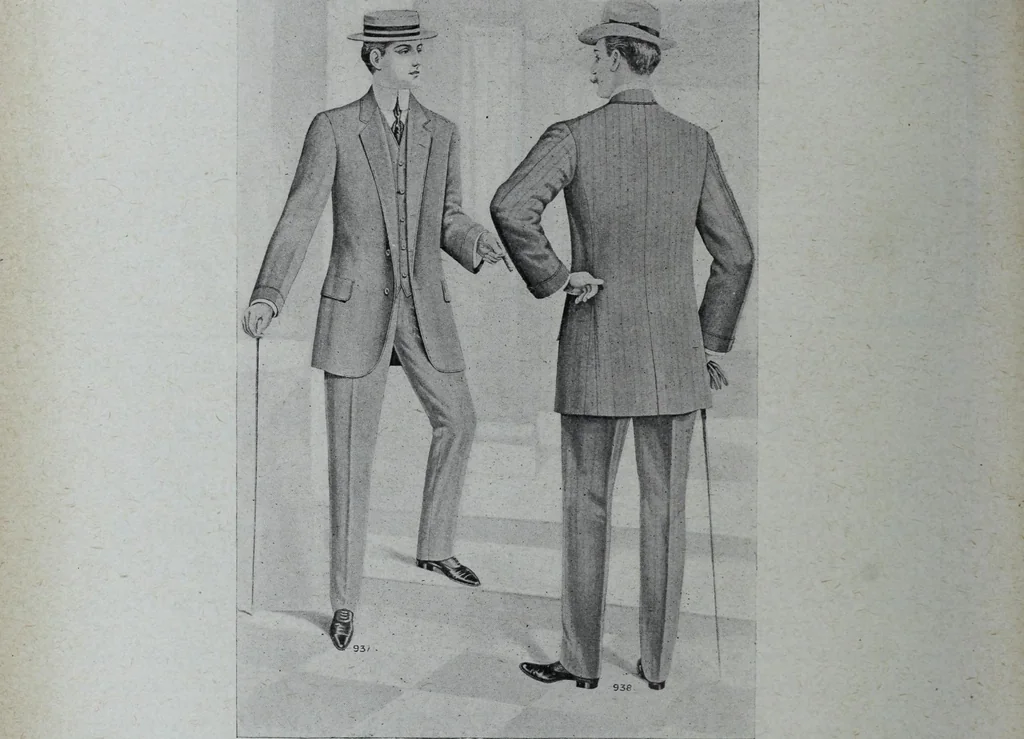 An illustration from Tissus et nouveauts 1908, 1908, leaf 307