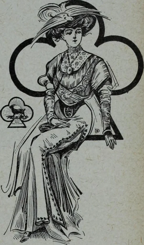 An illustration from Tissus et nouveauts 1908, 1908, leaf 310