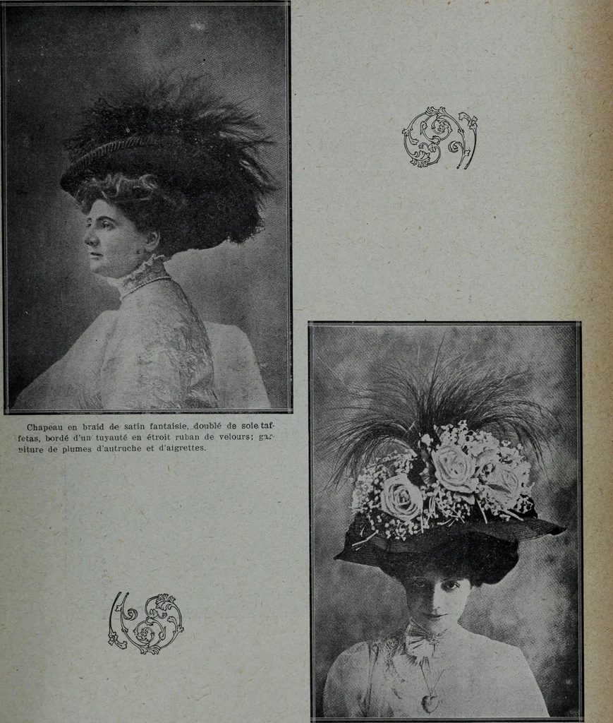 An illustration from Tissus et nouveauts 1908, 1908, leaf 328