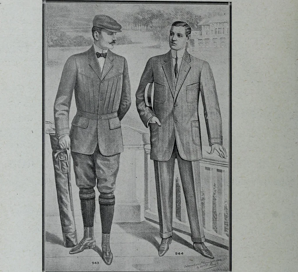 An illustration from Tissus et nouveauts 1908, 1908, leaf 355
