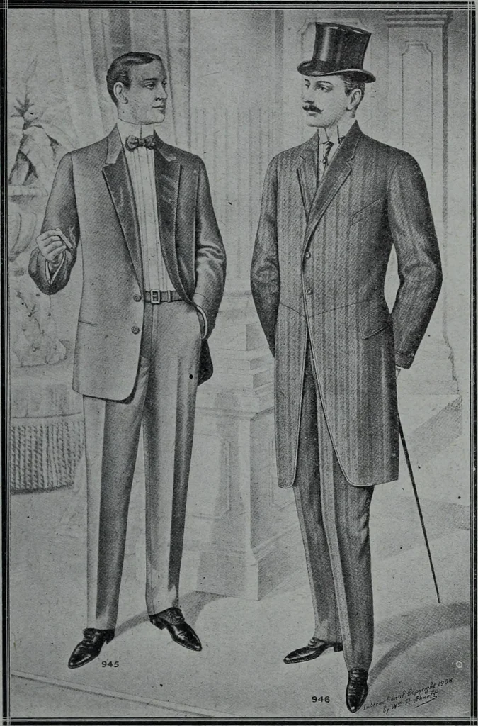 An illustration from Tissus et nouveauts 1908, 1908, leaf 356