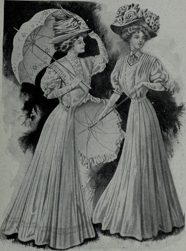 An illustration from Tissus et nouveauts 1908, 1908, leaf 390