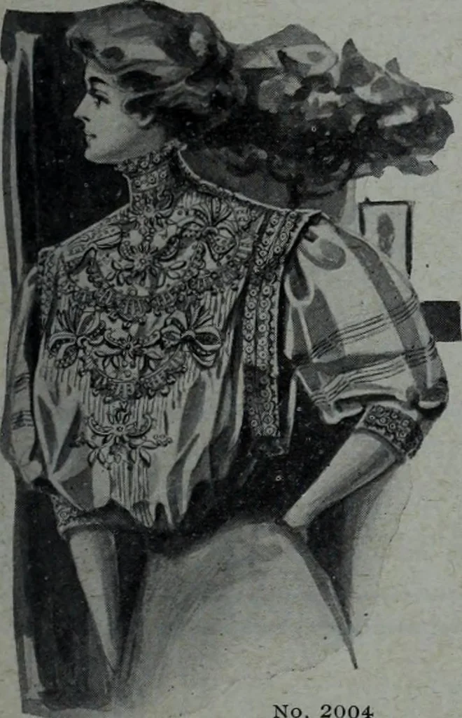 An illustration from Tissus et nouveauts 1908, 1908, leaf 454