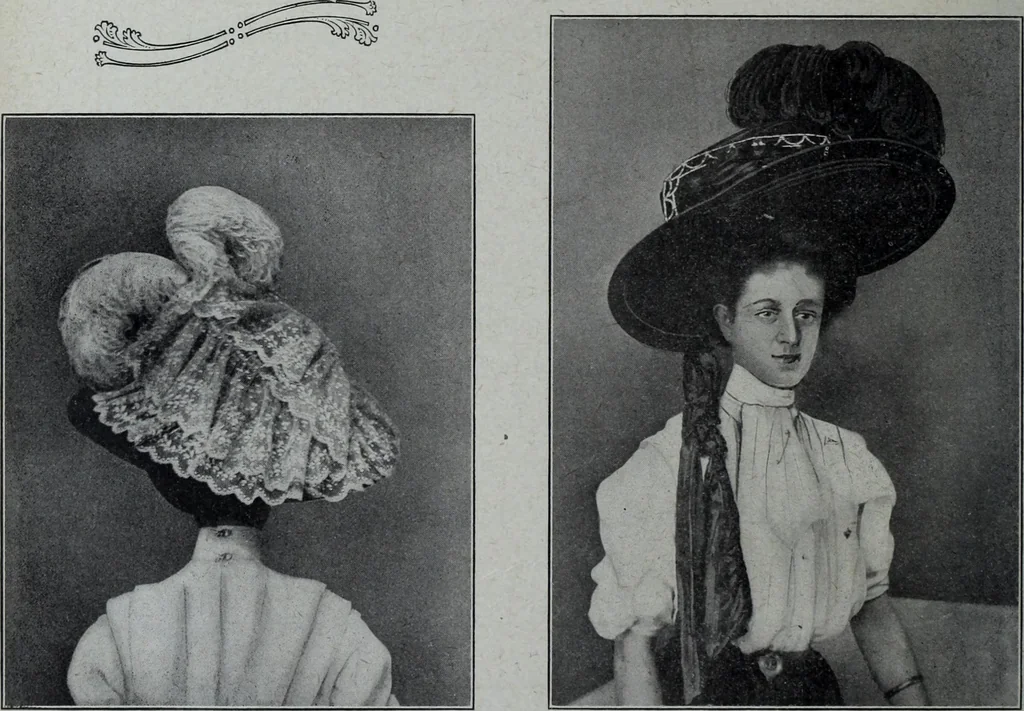 An illustration from Tissus et nouveauts 1908, 1908, leaf 475