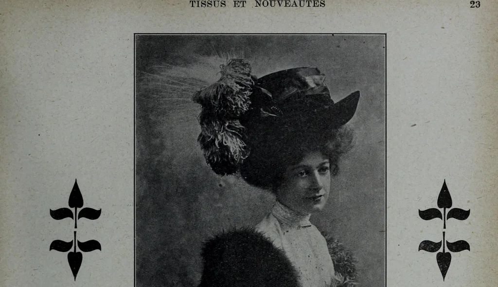 An illustration from Tissus et nouveauts 1908, 1908, leaf 480