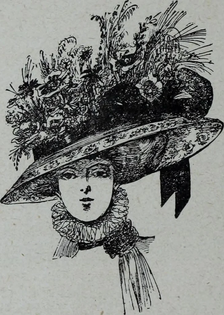 An illustration from Tissus et nouveauts 1908, 1908, leaf 481