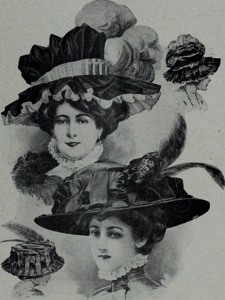 An illustration from Tissus et nouveauts 1908, 1908, leaf 520