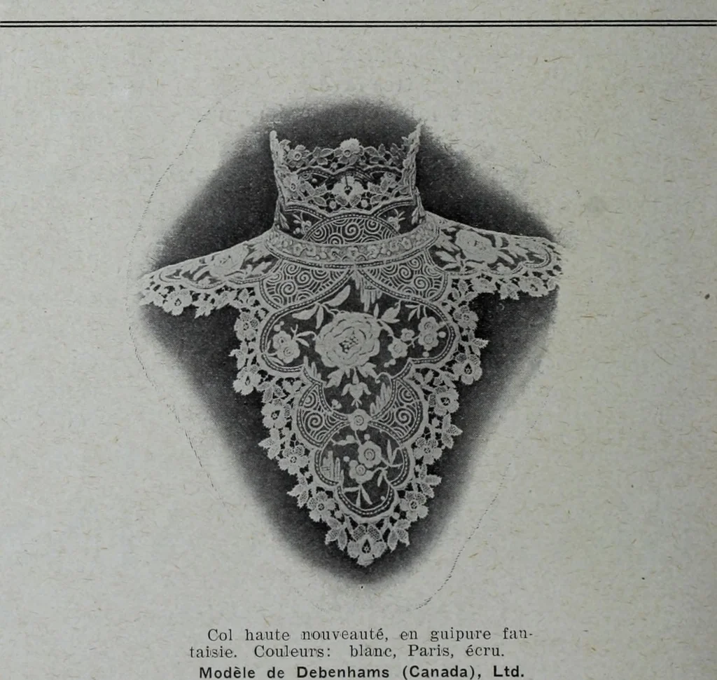 An illustration from Tissus et nouveauts 1908, 1908, leaf 537