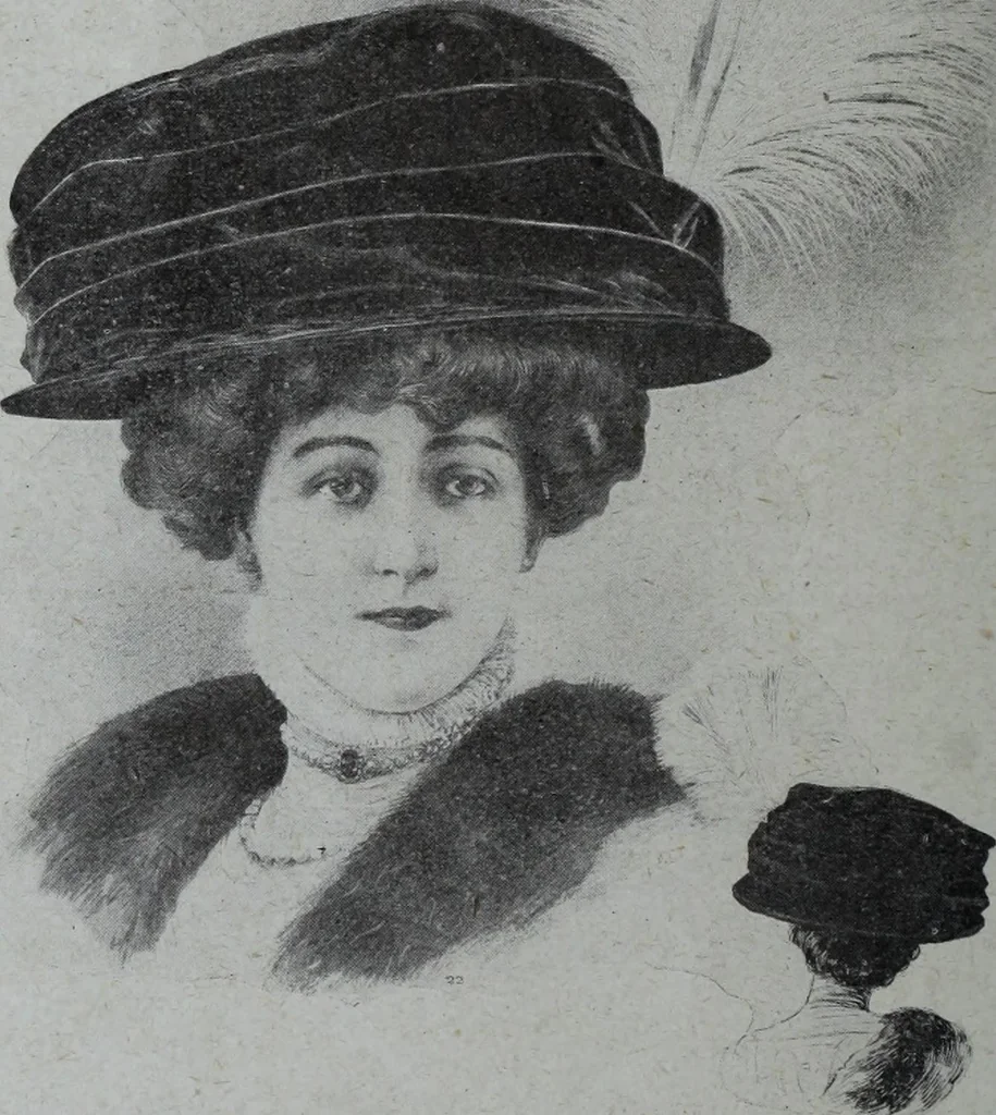 An illustration from Tissus et nouveauts 1908, 1908, leaf 541