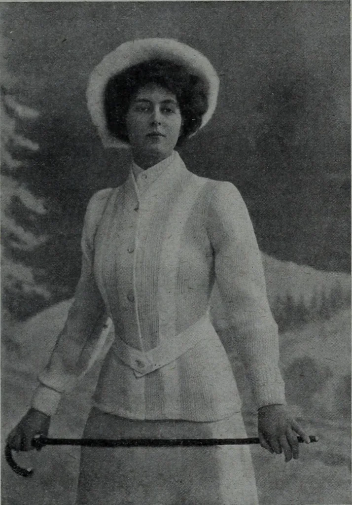 An illustration from Tissus et nouveauts 1908, 1908, leaf 618