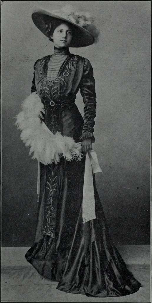 An illustration from Tissus et nouveauts 1908, 1908, leaf 622