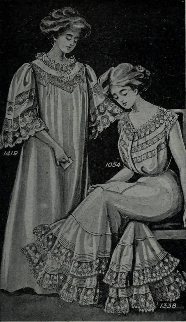 An illustration from Tissus et nouveauts 1908, 1908, leaf 636