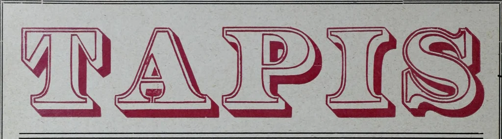 An illustration from Tissus et nouveauts 1908, 1908, leaf 65