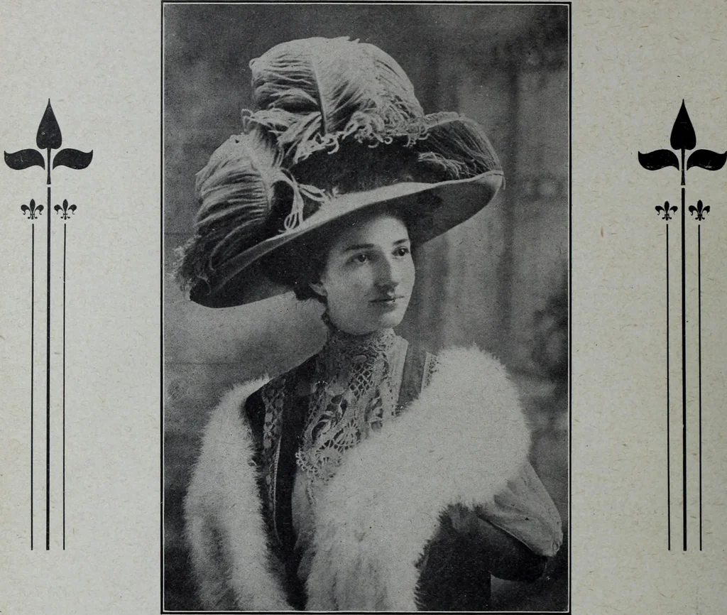 An illustration from Tissus et nouveauts 1908, 1908, leaf 665