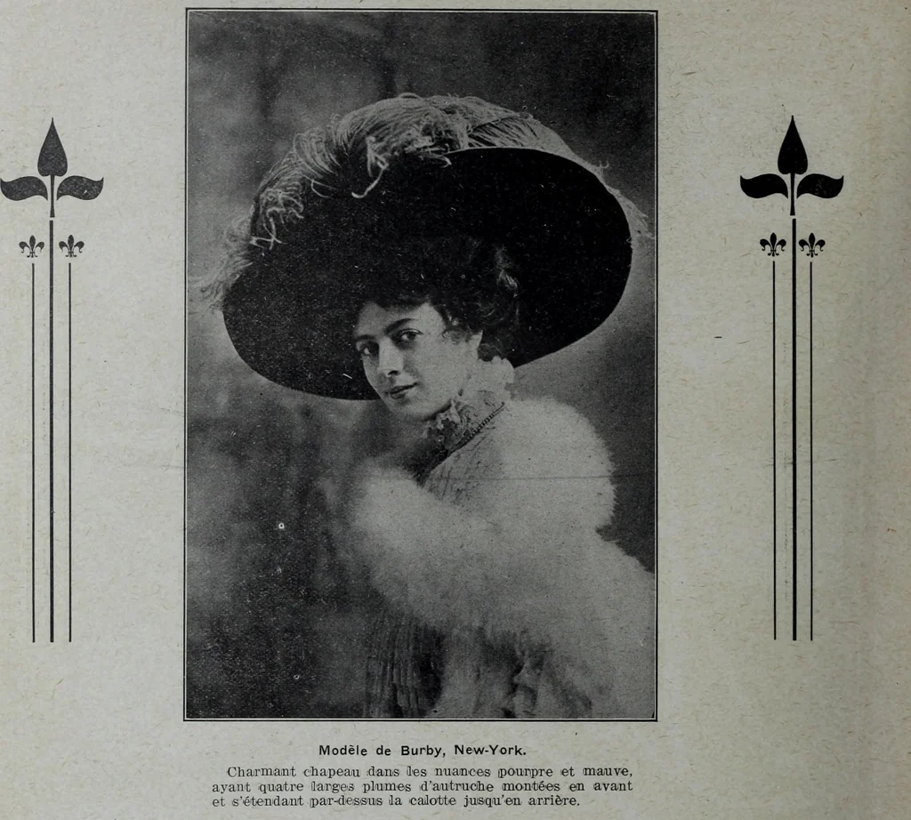 An illustration from Tissus et nouveauts 1908, 1908, leaf 669