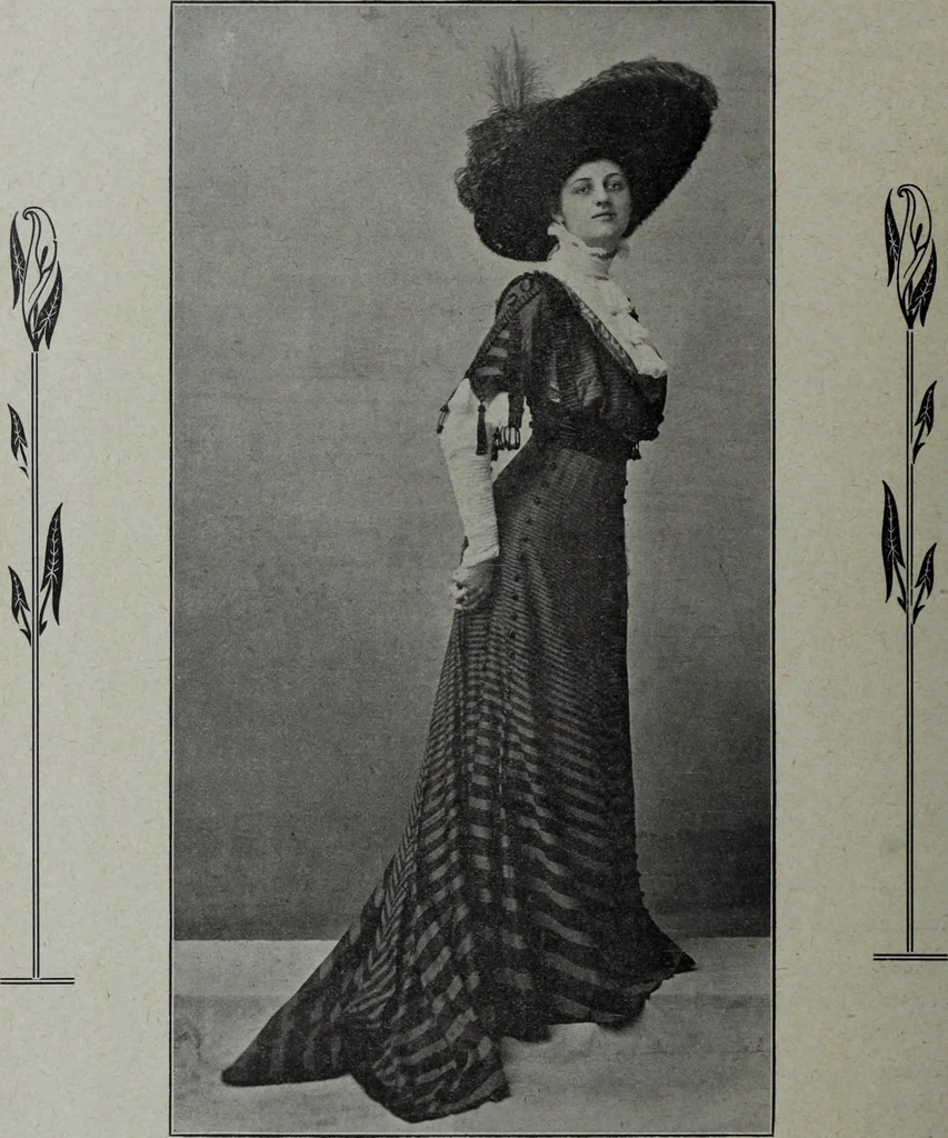 An illustration from Tissus et nouveauts 1908, 1908, leaf 679