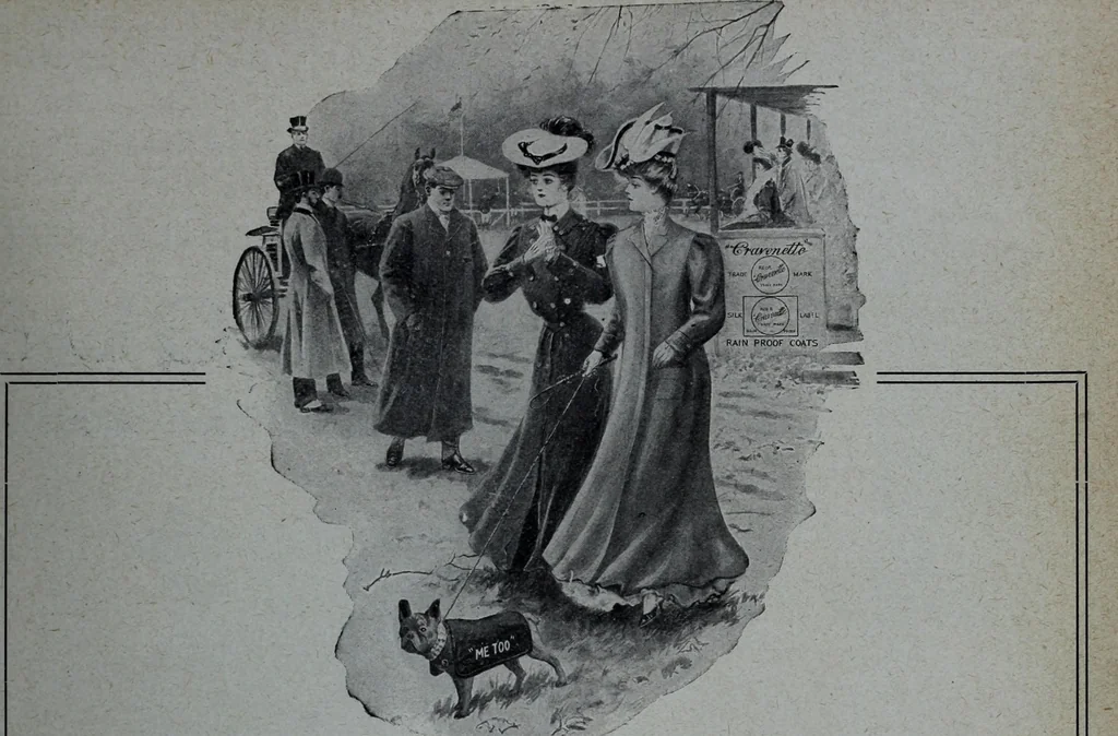 An illustration from Tissus et nouveauts 1908, 1908, leaf 70