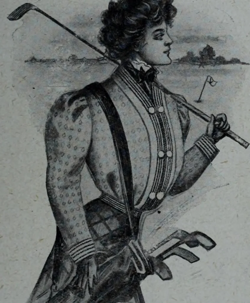 An illustration from Tissus et nouveauts 1908, 1908, leaf 86