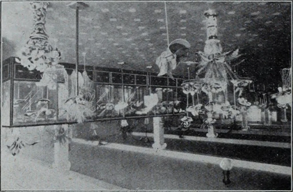An illustration from Tissus et nouveauts 1908, 1908, leaf 91
