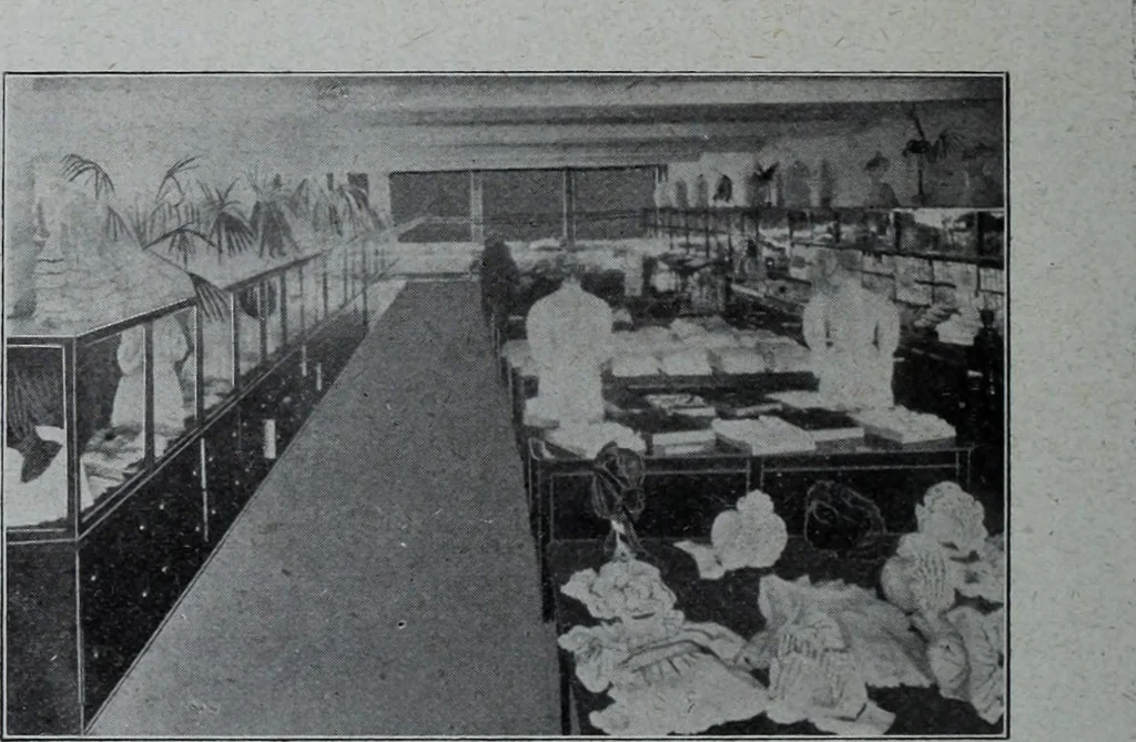 An illustration from Tissus et nouveauts 1908, 1908, leaf 91