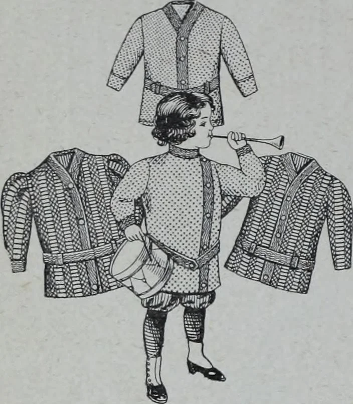 An illustration from Tissus et nouveauts 1909, 1909, leaf 11