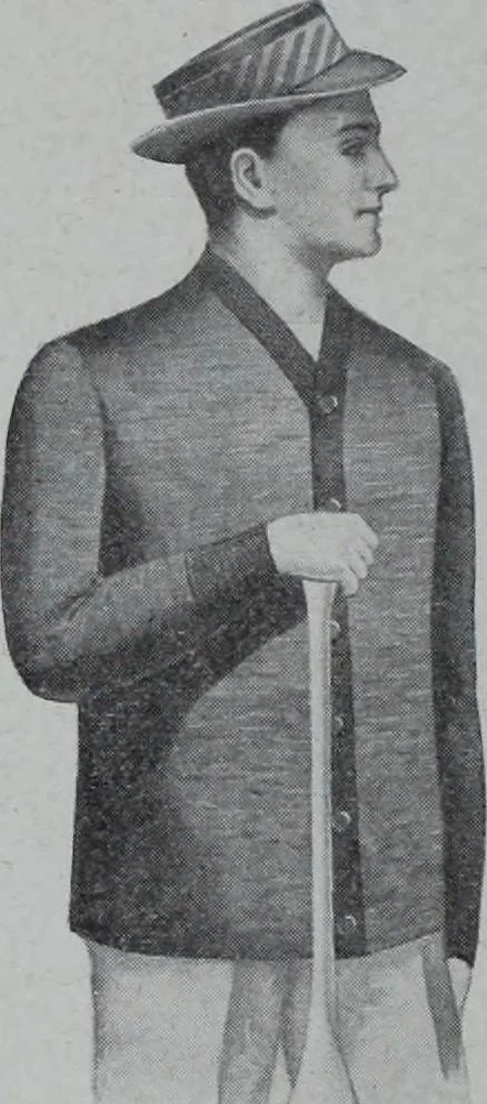 An illustration from Tissus et nouveauts 1909, 1909, leaf 11