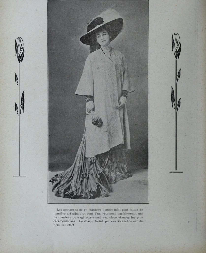 An illustration from Tissus et nouveauts 1909, 1909, leaf 115