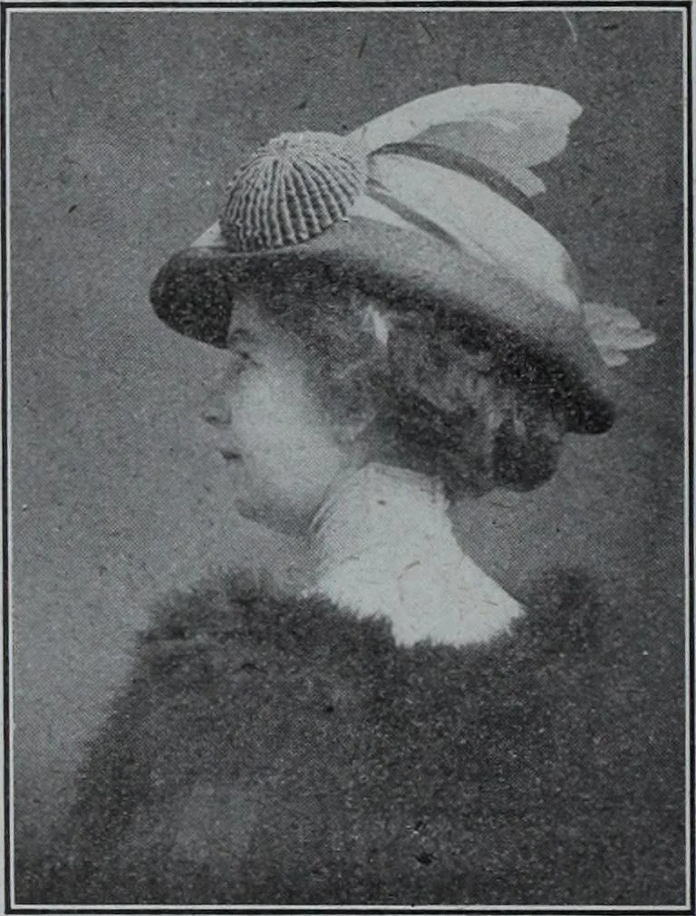 An illustration from Tissus et nouveauts 1909, 1909, leaf 133