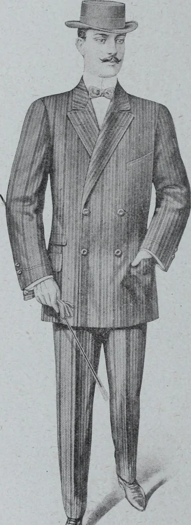 An illustration from Tissus et nouveauts 1909, 1909, leaf 143